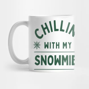 Chilling with Snowmies - Christmas Group Mug